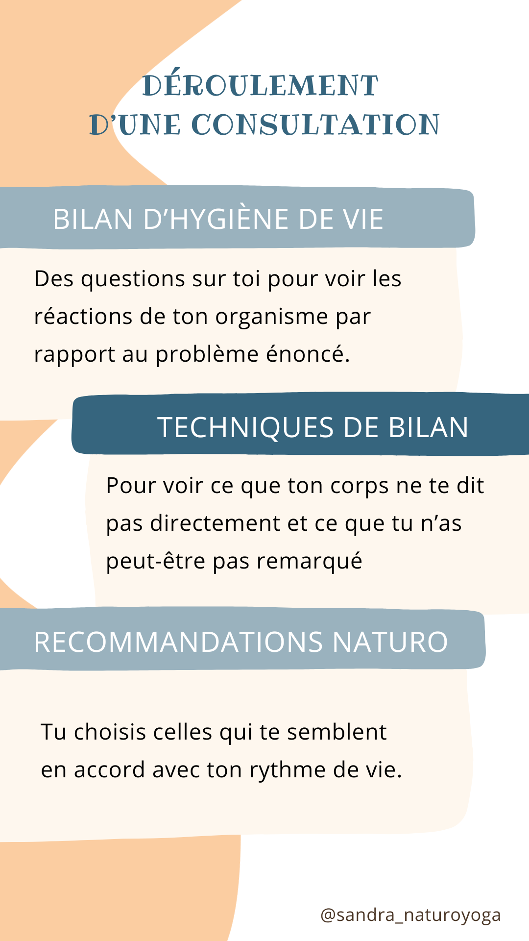 Consultation naturopathie (1) Déroulement d'une consultation en naturopathie